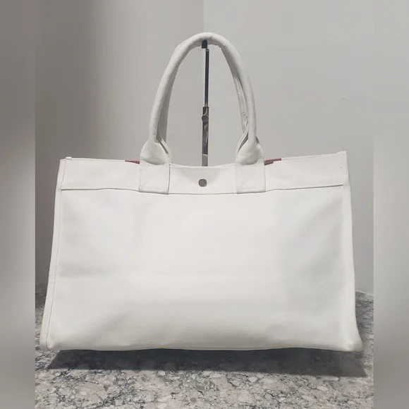 Hammitt Westwood Canvas Cognac Large Tote Bag - Picture 11 of 11